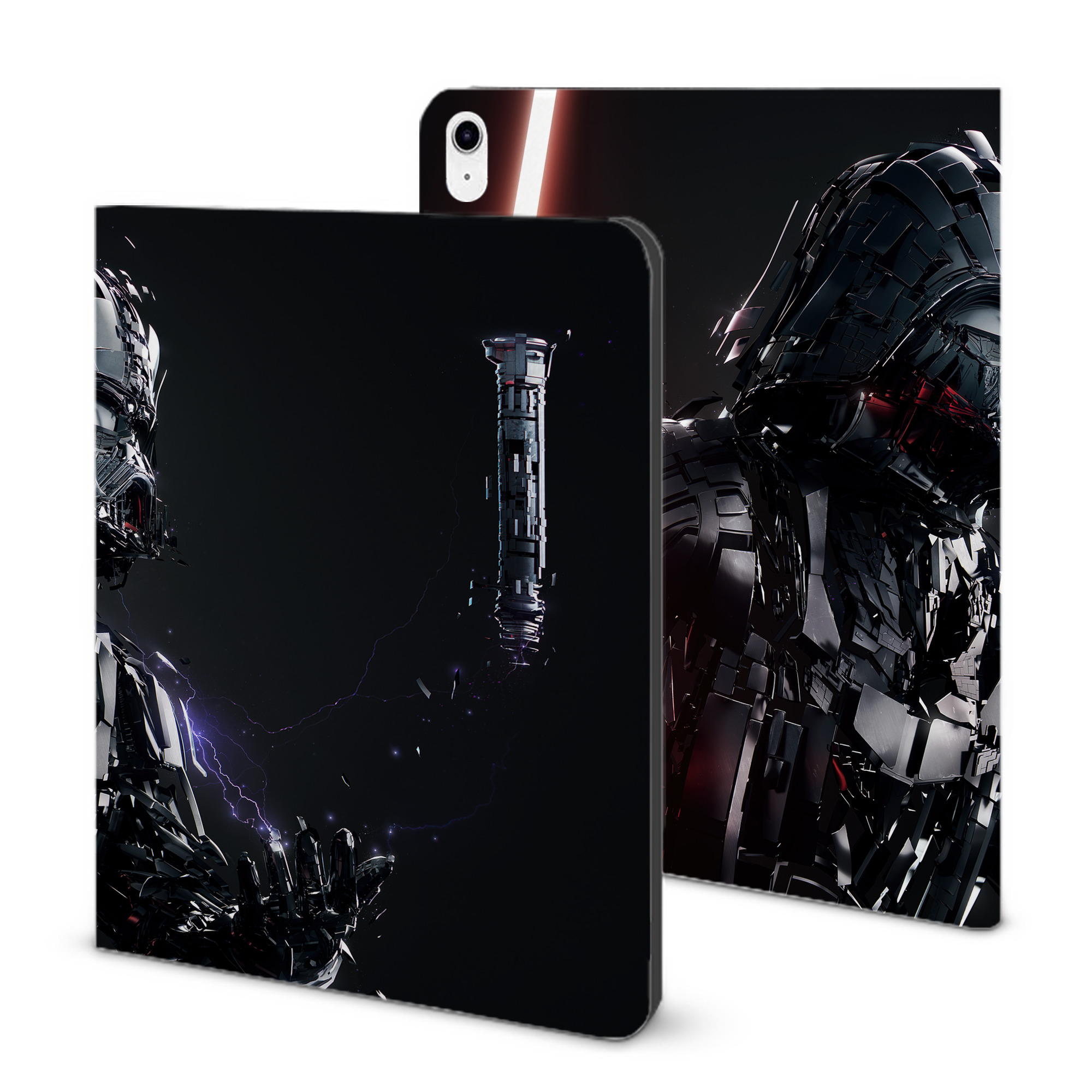 （画像用） スター・ウォーズ Star Wars IPad ケース ブック型 PUレザー TPU 耐衝撃 軽量 薄型 ペン収納なし 全面保護 IPad 各モデル対応